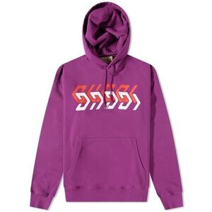 Men’s Gucci logo print hoodie . Size XXL